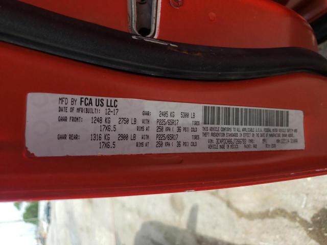 Photo 10 from auction – 2018 DODGE JOURNEY SE with VIN 3C4PDCAB6JT266793