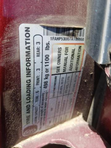 Foto 10 de la subasta – 2007 FORD TAURUS SE con VIN 1FAHP53U07A186868
