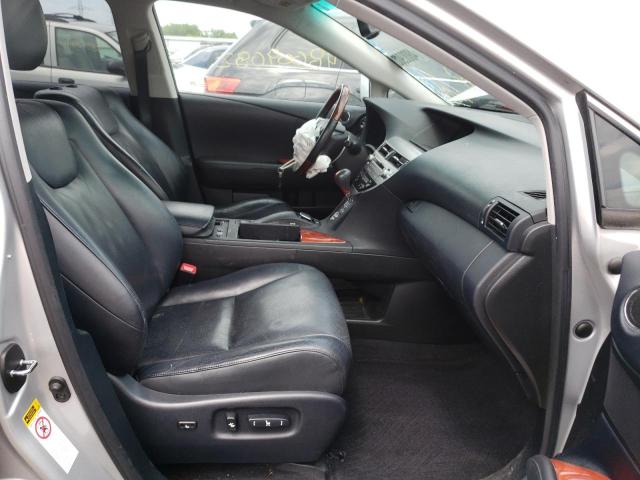 Photo 5 from auction – 2010 LEXUS RX 450 with VIN JTJBC1BA9A2009035