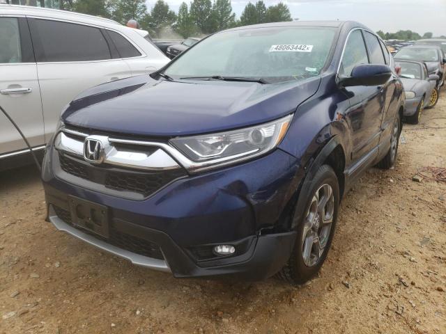 Photo 2 from auction – 2018 HONDA CR-V EXL with VIN 7FARW2H83JE068800