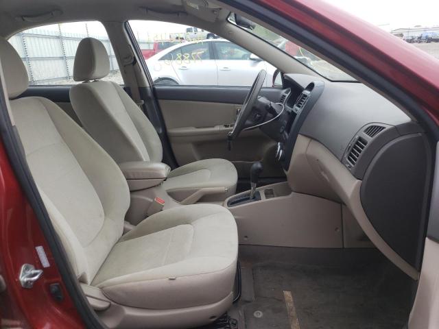 Photo 5 from auction – 2009 KIA SPECTRA EX with VIN KNAFE221295630824