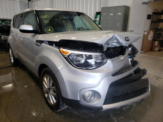 KIA SOUL + 2017 with VIN KNDJP3A54H7414722 - Photo from auction