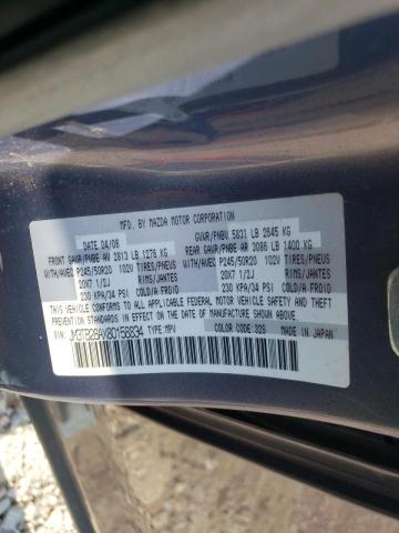 Photo 10 from auction – 2008 MAZDA CX-9 with VIN JM3TB28AX80158834