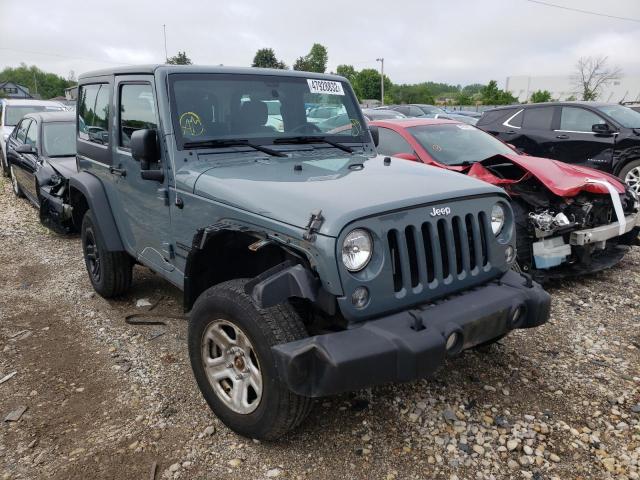 Photo 1 from auction – 2014 JEEP WRANGLER S with VIN 1C4AJWAG7EL150435
