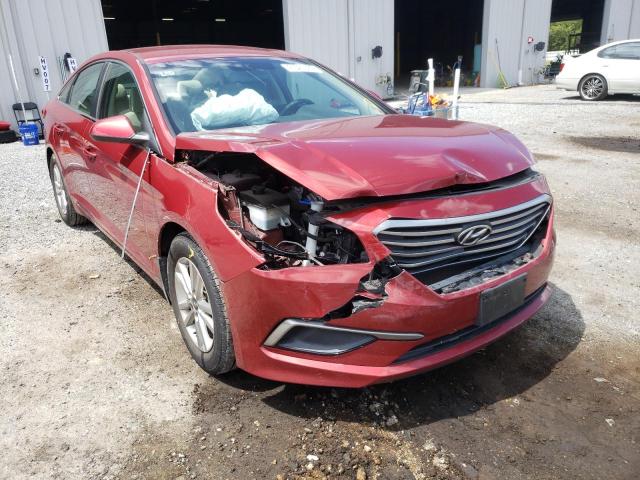 HYUNDAI SONATA SE 2016 with VIN 5NPE24AF2GH381180 - Photo from auction