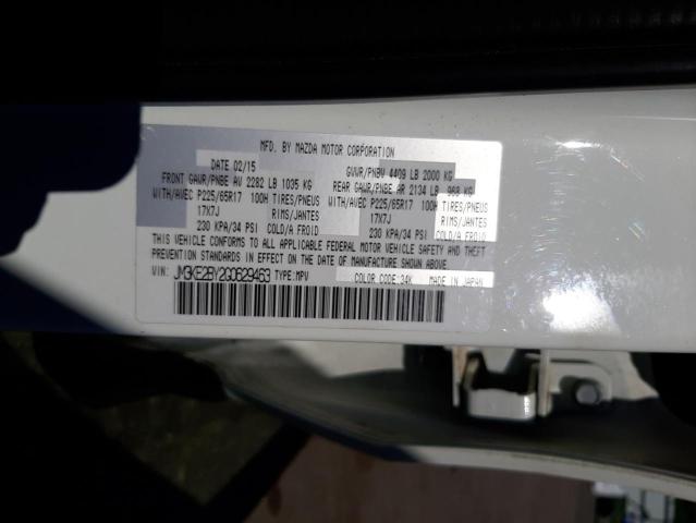 Photo 10 from auction – 2016 MAZDA CX-5 SPORT with VIN JM3KE2BY2G0629463