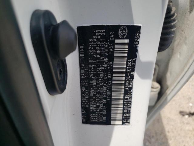 Photo 10 from auction – 2014 TOYOTA CAMRY L with VIN 4T1BF1FK3EU331706