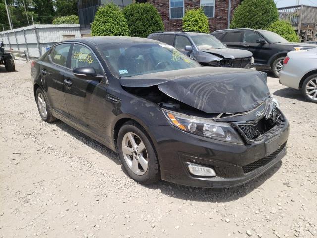 KIA OPTIMA LX 2014 with VIN 5XXGM4A70EG301329 - Photo from auction