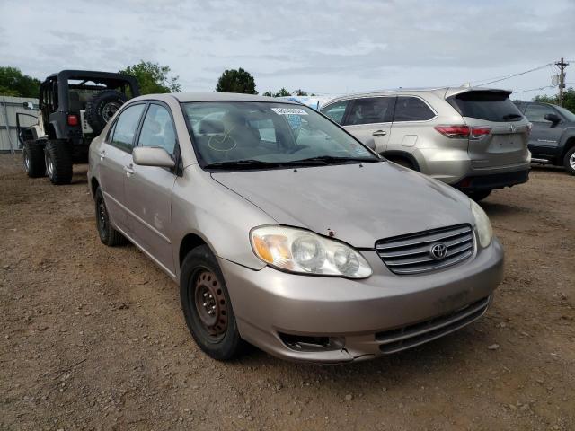 TOYOTA COROLLA CE 2003 with VIN 1NXBR32E23Z059133 - Photo from auction