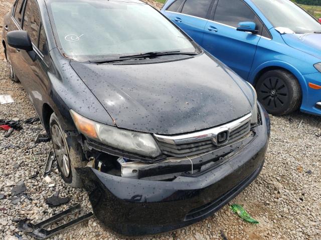 Photo 9 from auction – 2012 HONDA CIVIC LX with VIN 2HGFB2F5XCH521506