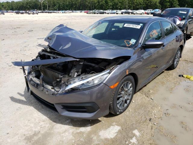 Photo 2 from auction – 2017 HONDA CIVIC LX with VIN 19XFC2F50HE047757