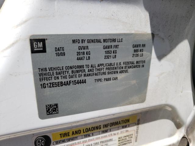 Photo 10 from auction – 2010 CHEVROLET MALIBU LTZ with VIN 1G1ZE5EB4AF154444