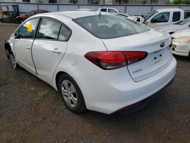Photo 3 from auction – 2017 KIA FORTE LX with VIN 3KPFK4A72HE098295