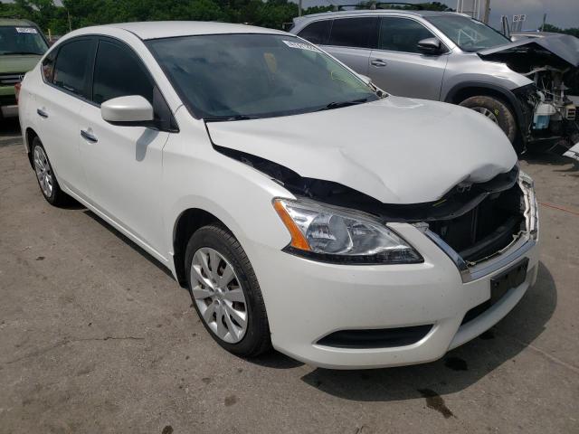 NISSAN SENTRA S 2014 with VIN 3N1AB7AP3EY337054 - Photo from auction
