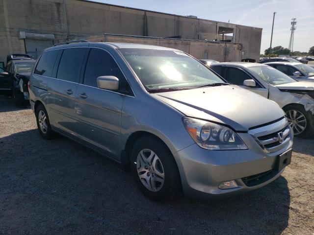 HONDA ODYSSEY EX 2007 with VIN 5FNRL38787B036032 - Photo from auction
