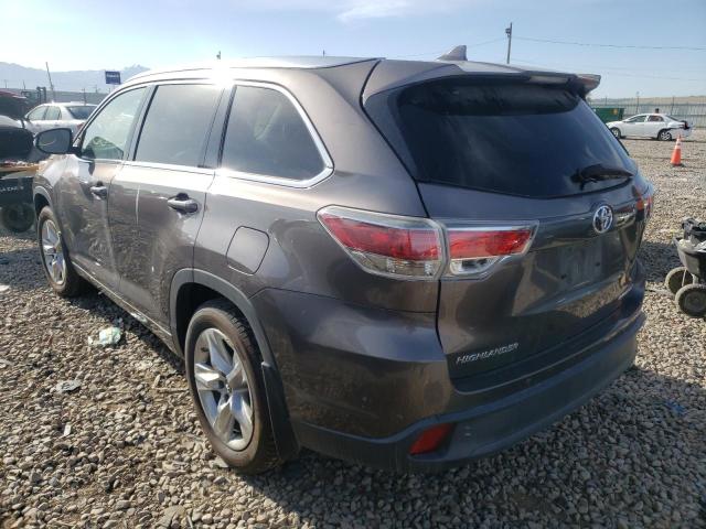 Photo 3 from auction – 2016 TOYOTA HIGHLANDER with VIN 5TDDKRFH2GS281173