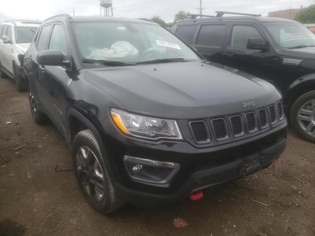 JEEP COMPASS TR 2018 with VIN 3C4NJDDB3JT129683 - Photo from auction