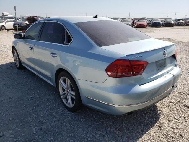 Photo 9 from auction – 2013 VOLKSWAGEN PASSAT SEL with VIN 1VWCM7A35DC131705