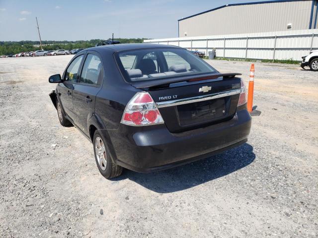 Photo 3 from auction – 2009 CHEVROLET AVEO LS with VIN KL1TD56E09B320218