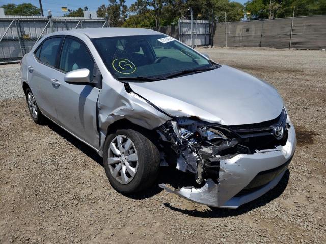 TOYOTA COROLLA L 2015 with VIN 5YFBURHE6FP184151 - Photo from auction