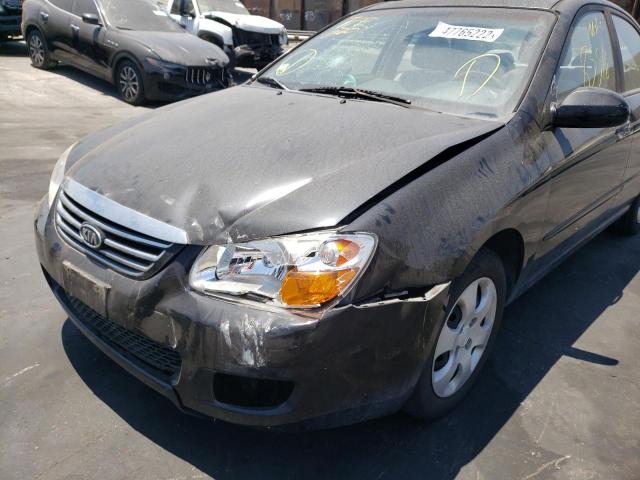 Photo 9 from auction – 2007 KIA SPECTRA EX with VIN KNAFE122675454165