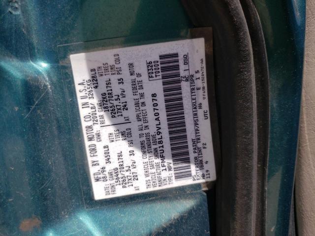 Photo 10 from auction – 1997 FORD EXPEDITION with VIN 1FMFU18L9VLA07078