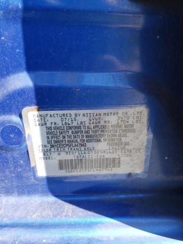Photo 10 from auction – 2015 NISSAN VERSA NOTE with VIN 3N1CE2CP5FL447943