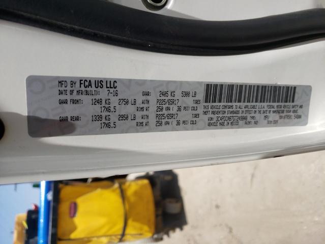 Foto 10 de la subasta – 2016 DODGE JOURNEY SE con VIN 3C4PDCAB7GT249848