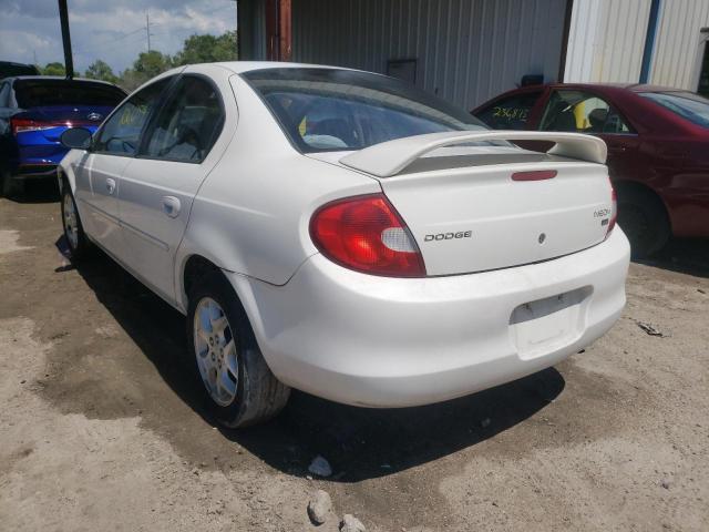 Photo 3 from auction – 2002 DODGE NEON ES with VIN 1B3ES56C12D614471
