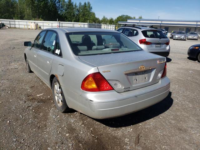 Photo 3 from auction – 2000 TOYOTA AVALON LX with VIN 4T1BF28B7YU067025