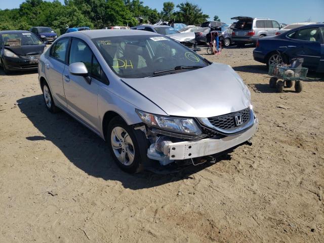 HONDA CIVIC LX 2013 with VIN 2HGFB2F59DH572772 - Photo from auction