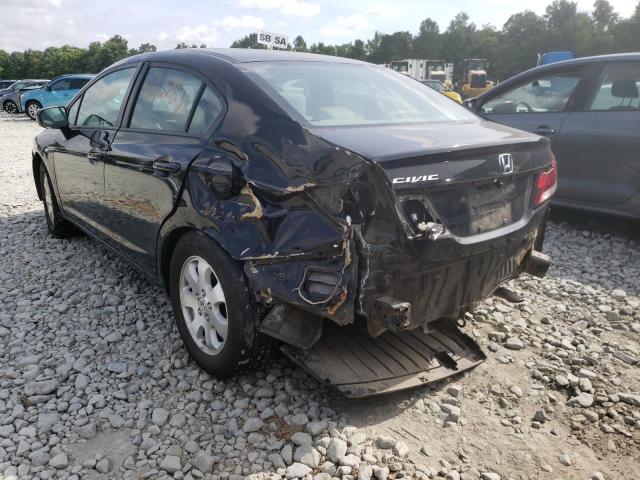 Photo 3 from auction – 2014 HONDA CIVIC LX with VIN 19XFB2F59EE007417