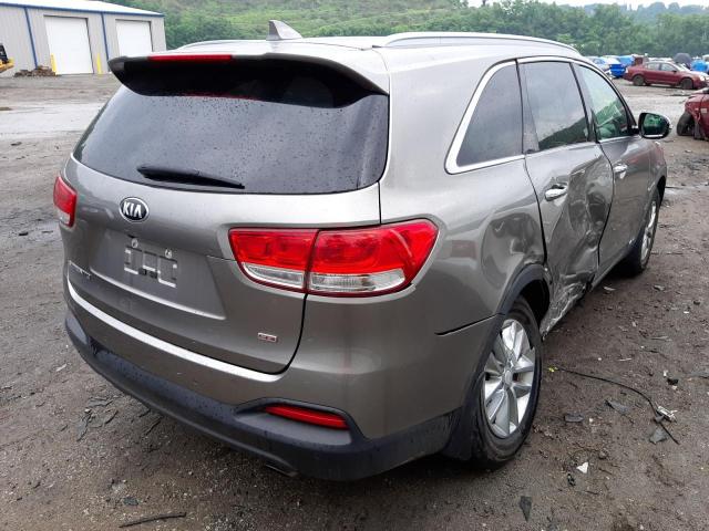 Photo 4 from auction – 2017 KIA SORENTO LX with VIN 5XYPGDA30HG283466