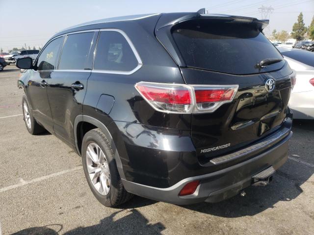 Photo 3 from auction – 2015 TOYOTA HIGHLANDER with VIN 5TDKKRFHXFS061575