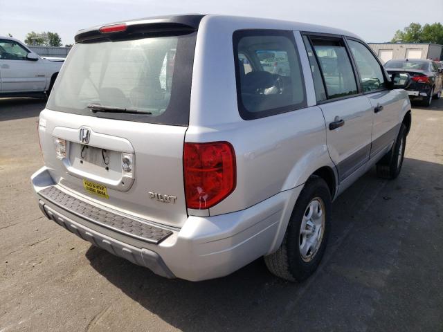 Photo 4 from auction – 2004 HONDA PILOT LX with VIN 2HKYF18124H582051