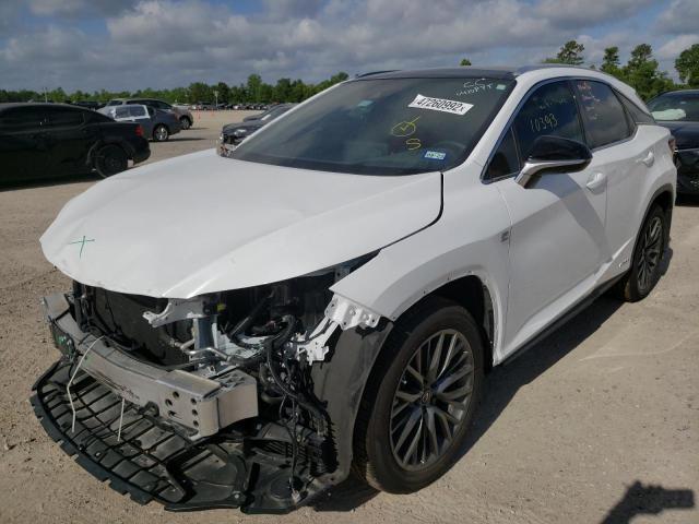 Photo 2 from auction – 2022 LEXUS RX 450H F- with VIN 2T2YGMDA2NC072786