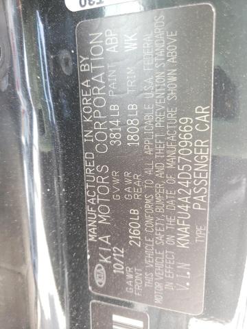Foto 10 de la subasta – 2013 KIA FORTE EX con VIN KNAFU4A24D5709669