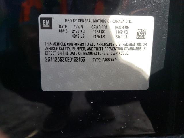 Photo 10 from auction – 2014 CHEVROLET IMPALA LT with VIN 2G1125S3XE9152165