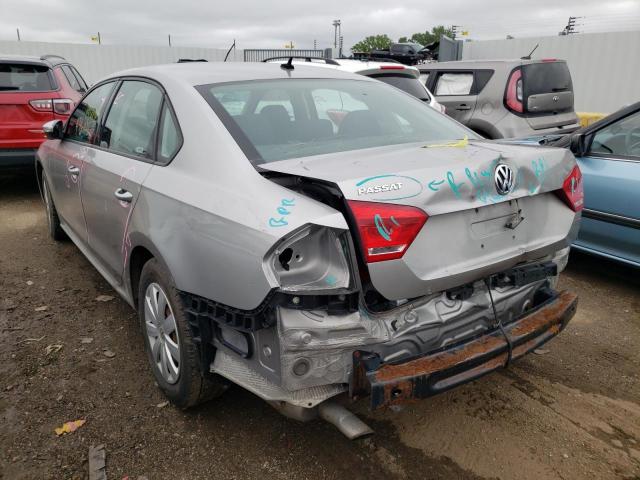Photo 3 from auction – 2012 VOLKSWAGEN PASSAT S with VIN 1VWAP7A32CC021000