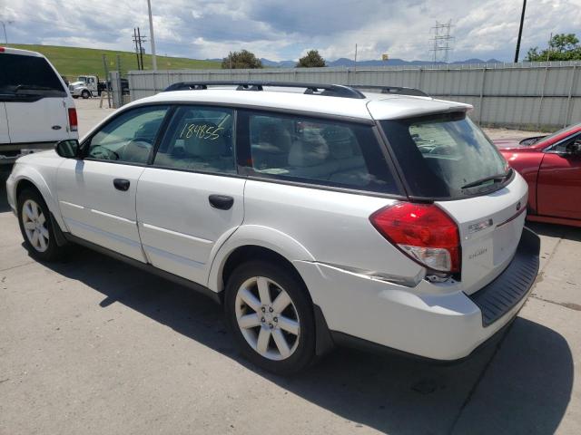 Photo 3 from auction – 2008 SUBARU OUTBACK 2. with VIN 4S4BP61C287303795
