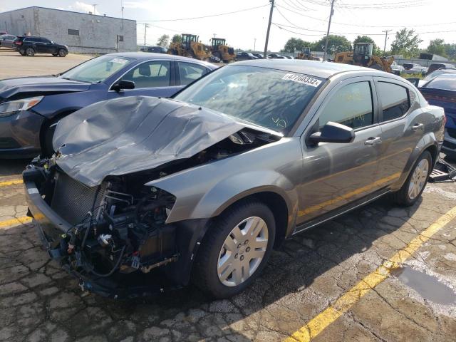Photo 2 from auction – 2012 DODGE AVENGER SE with VIN 1C3CDZAB4CN223711