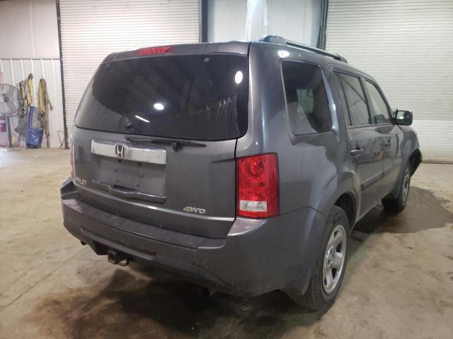Фото 4 с аукциона – 2012 HONDA PILOT LX с VIN 5FNYF4H29CB055485