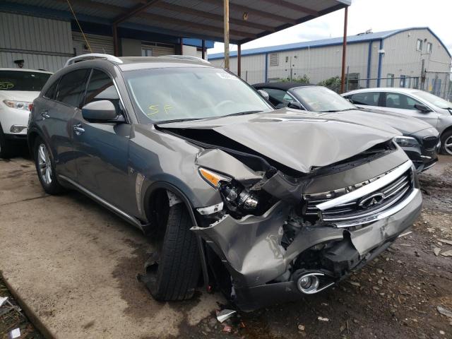 INFINITI QX70 2015 with VIN JN8CS1MW5FM482529 - Photo from auction