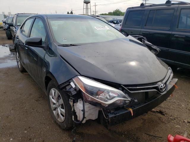 TOYOTA COROLLA L 2015 with VIN 2T1BURHE2FC346289 - Photo from auction