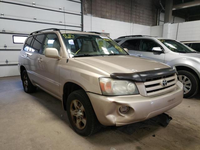 TOYOTA HIGHLANDER 2004 with VIN JTEGD21A240094616 - Photo from auction