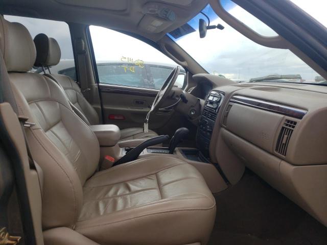 Photo 5 from auction – 2002 JEEP GRAND CHER with VIN 1J4GW58N42C279345