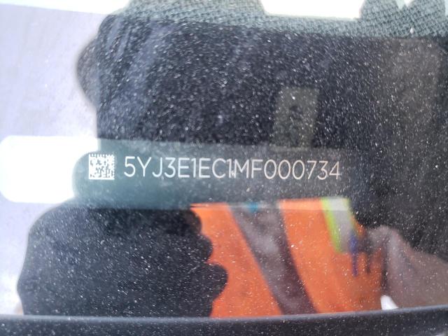 Photo 10 from auction – 2021 TESLA MODEL 3 with VIN 5YJ3E1EC1MF000734
