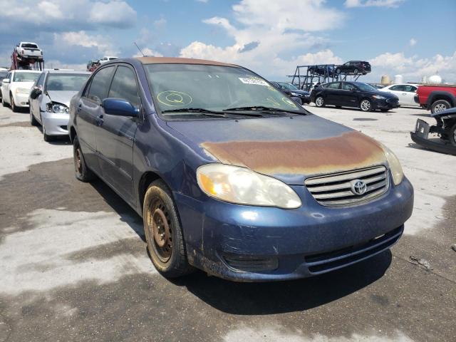 TOYOTA COROLLA CE 2004 with VIN 1NXBR32E24Z248141 - Photo from auction