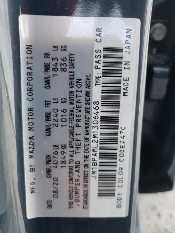Photo 10 from auction – 2021 MAZDA 3 PREMIUM with VIN JM1BPAML2M1306468