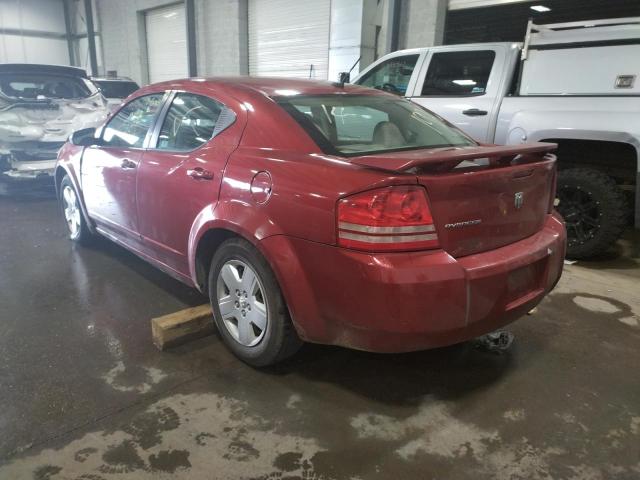 Photo 3 from auction – 2008 DODGE AVENGER SE with VIN 1B3LC46K98N175755